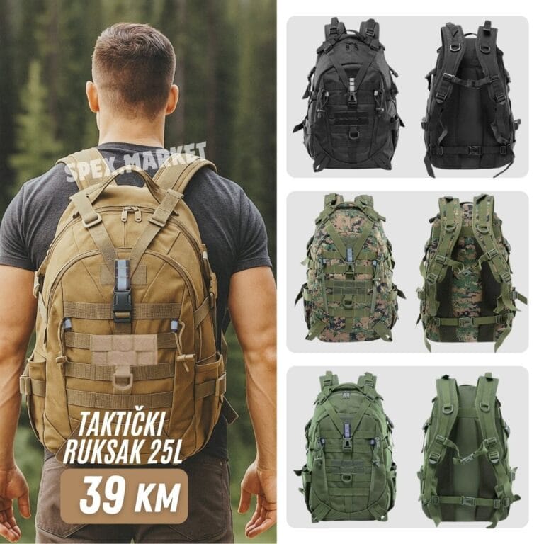 Taktički ruksak, ruksak za boravak u prirodi