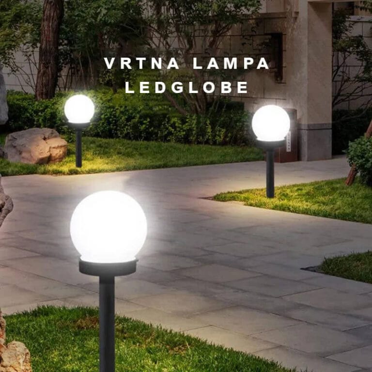Solarna LED vrtna lampa LEDGLOBE