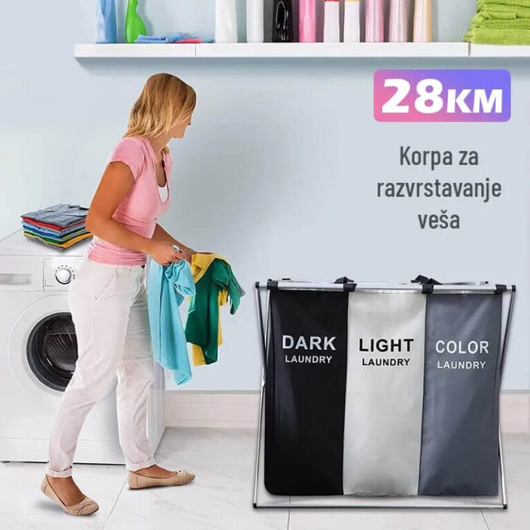 Korpa za razvrstavanje veša rublja