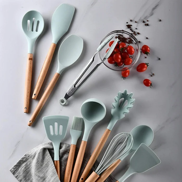 Silikonski kuhinjski set od 12 komada - Image 2