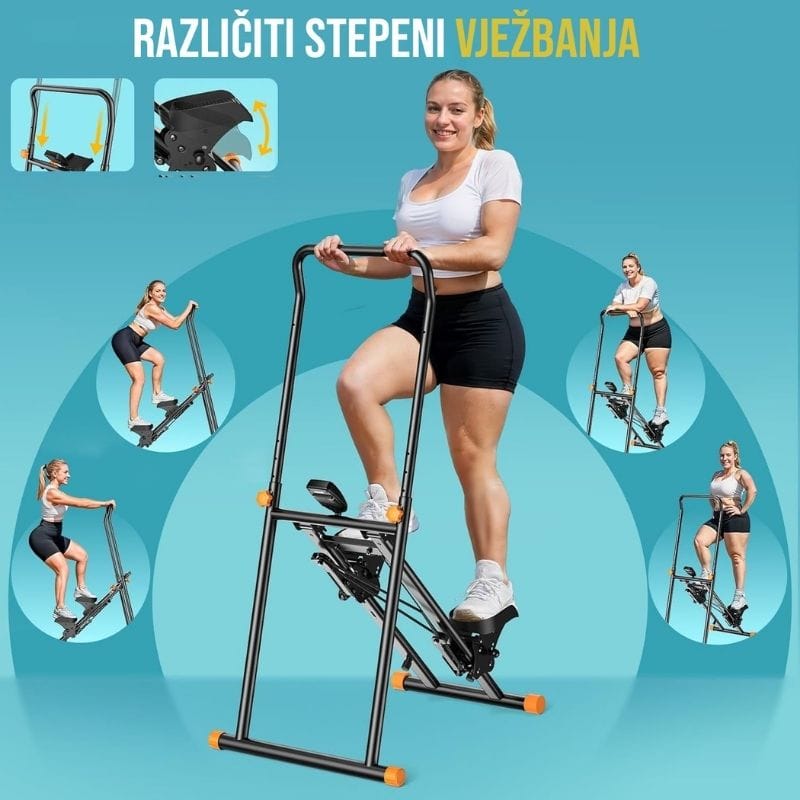 Steper za vježbanje. Sprava za vježbanje kod kuće.