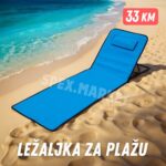 ležaljka za plažu sa naslovom