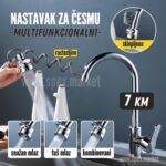 Naszavak za česmu sa crijevom. Multifunkcionalni nastavak za ćesmu.