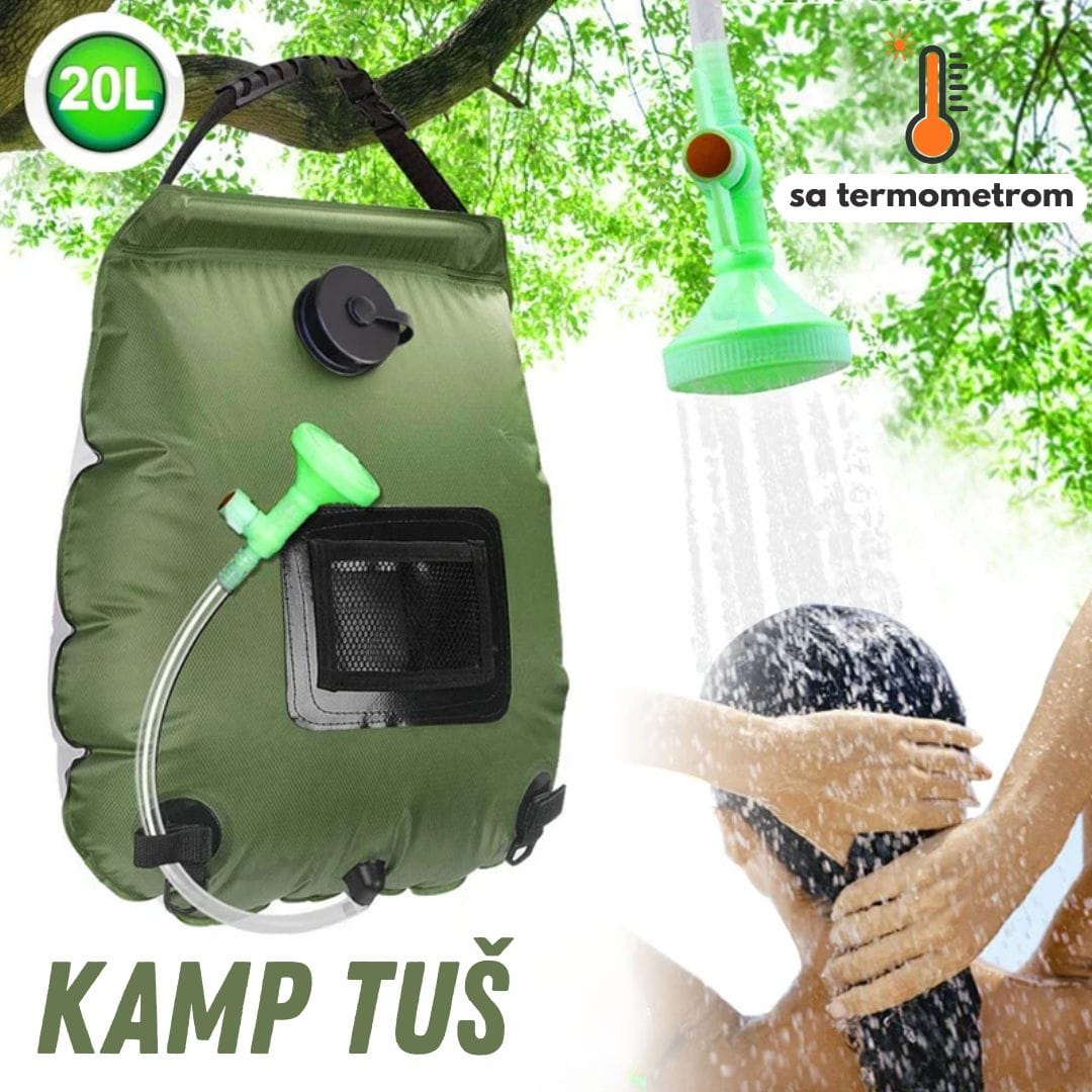 kamp tuš solarni tuš greenshower GreenShower - Kamp tuš 20l - Image 1