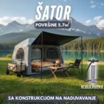 Šator na naduvavanje 5.7