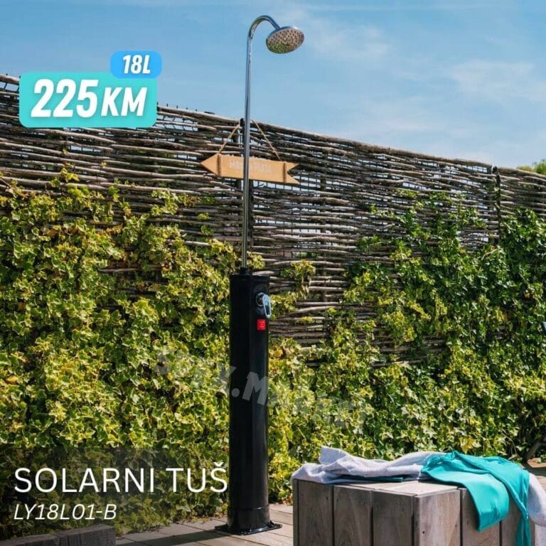 solarni tuš za dvorište 18L
