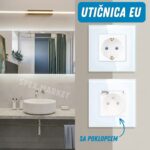 EU utičnica 86x86mm